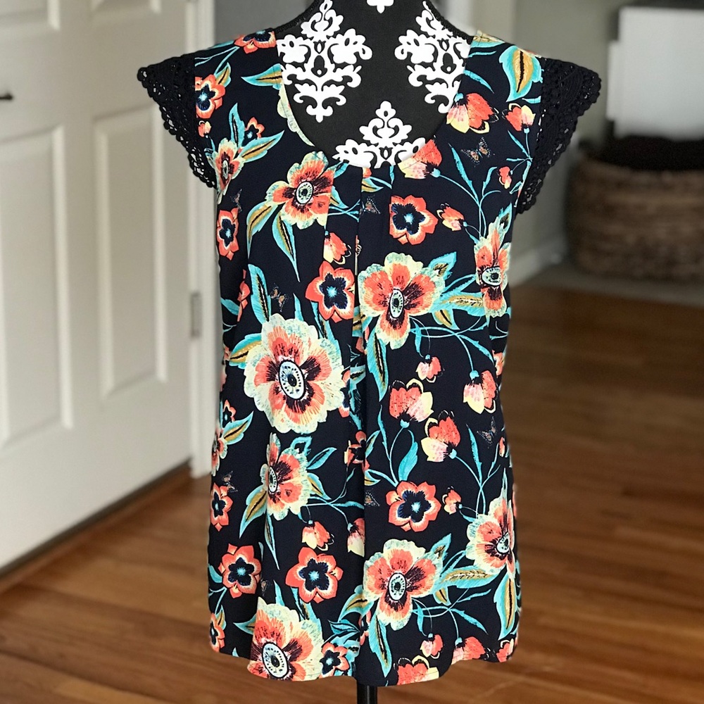 Flowy Floral Blouse